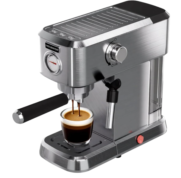 MEGAWISE Espresso Machine with 20Bar High-Pressure Extraction
