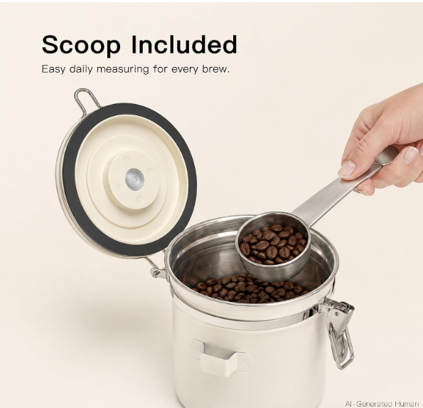 MEGAWISE Coffee Canister Storage Container