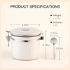 MEGAWISE Coffee Canister Storage Container