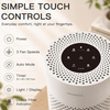 MEGAWISE Air Purifier 2 Pack, Quiet HEPA Air Cleaner for Home & Office