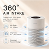 MEGAWISE Air Purifier 2 Pack, Quiet HEPA Air Cleaner for Home & Office