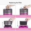 MEGAWISE EPI810 Air Purifier Replacement Filter, True HEPA, Bedroom