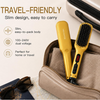 MEGAWISE Hair Straightener Brush, Ceramic Heated Brush for Home Styling
