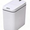MEGAWISE Smart Garbage Can with Lid | Single-Battery Version | Rechargeable Battery Trash can| Fits Any Kitchen, Bathroom, Office or Home,Off-White