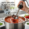 MEGAWISE Immersion Blender, 800W 5-in-1 Hand Blender for Kitchen