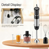 MEGAWISE Immersion Blender, 800W 5-in-1 Hand Blender for Kitchen