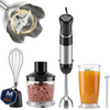 MEGAWISE Immersion Blender, 800W 5-in-1 Hand Blender for Kitchen