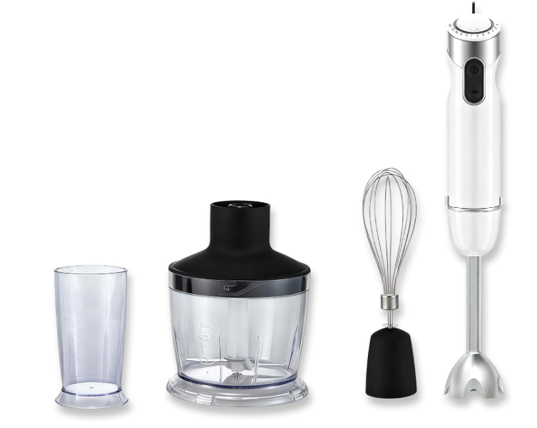 MEGAWISE Immersion Hand Blender, 1000W Stick Blender with Whisk
