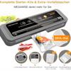 MEGAWISE Vacuum Sealer Machine, 80kPa Food Sealer with Cutter
