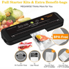 MEGAWISE 80kPa Food Vacuum Sealer with Built-In Cutter