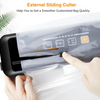 MEGAWISE 80kPa Food Vacuum Sealer with Built-In Cutter