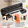 MEGAWISE Vacuum Sealer Machine, Dry & Moist Modes with Built-in Bag Cutter