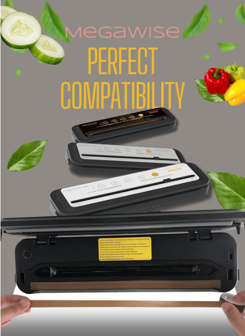 MegaWise Vacuum Sealer Replacement Sealing Strip – High-Quality Heat-Resistant Seal Bar for Airtight Food Preservation