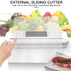 MEGAWISE vacuum sealer for food preservation, dry & moist modes, compact