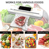 MEGAWISE vacuum sealer for food preservation, dry & moist modes, compact