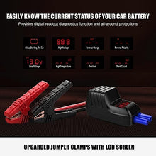 Load image into Gallery viewer, MEGAWISE 2500A Peak 21800mAh Car Battery Jump Starter (up to 8.0L Gas/6.5L Diesel Engines)
