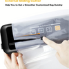 MEGAWISE 80kPa Vacuum Sealer, One-Touch Automatic Food Saver with Dry Moist Fresh Modes