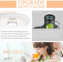 Load image into Gallery viewer, MEGAWISE Slow Masticating Juicer 9 Segment Spiral 2 Speed Modes 50dB Quiet Motor
