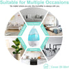 MEGAWISE 1.5L/0.53 Gal Cool Mist Humidifiers, Essential Oil Diffuser with Adjustable Mist Output, 25dB Quiet Ultrasonic