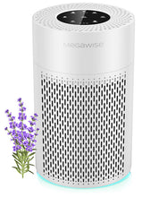 Load image into Gallery viewer, MegaWise Smart Air Purifier for Home Large Room with Smart Air Quality Sensor, Sleep Mode, Quiet Air Cleaner for Pets, Odors, Smoke, Dust, Ozone Free
