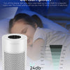 MegaWise Smart Air Purifier for Home Large Room with Smart Air Quality Sensor, Sleep Mode, Quiet Air Cleaner for Pets, Odors, Smoke, Dust, Ozone Free