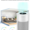 MegaWise Smart Air Purifier for Home Large Room with Smart Air Quality Sensor, Sleep Mode, Quiet Air Cleaner for Pets, Odors, Smoke, Dust, Ozone Free